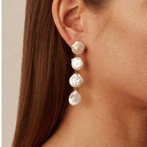 Chan Luu Pearl Drop Earrings